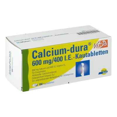 Calcium-dura Vit D3 600mg/400 internationale Einheiten bei apo-discounter.de bestellen