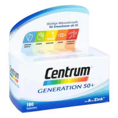 Centrum Gen.50 + A-Zink + Flora Caplette bei apo-discounter.de bestellen