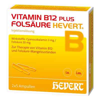 Vitamin B12 Folsäure Hevert Ampullen -paare bei apo-discounter.de bestellen