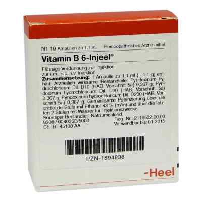 Vitamin B6 Injeel Ampullen bei apo-discounter.de bestellen
