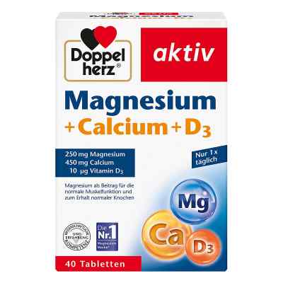 Doppelherz Magnesium + Calcium + D3 Tabletten bei apo-discounter.de bestellen