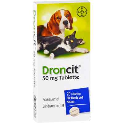 Droncit Tabletten für Hunde/katzen bei apo-discounter.de bestellen