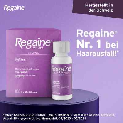 REGAINE Frauen Lösung bei erblich bedingtem Haarausfall bei apo-discounter.de bestellen