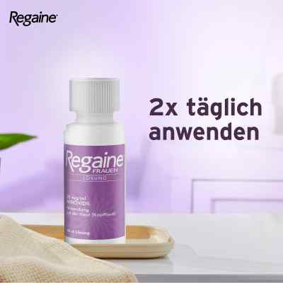 REGAINE Frauen Lösung bei erblich bedingtem Haarausfall bei apo-discounter.de bestellen