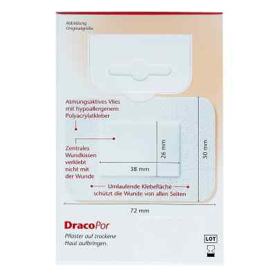 Dracopor Wundverband 7,2x5cm steril bei apo-discounter.de bestellen
