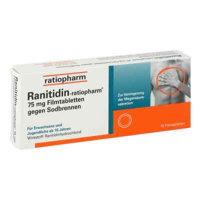 Ranitidin-ratiopharm 75mg gegen Sodbrennen bei apo-discounter.de bestellen