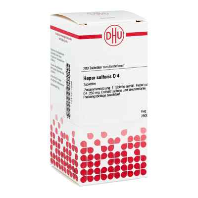 Hepar Sulfuris D4 Tabletten bei apo-discounter.de bestellen