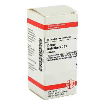 Zincum Metallicum D 30 Tabletten bei apo-discounter.de bestellen