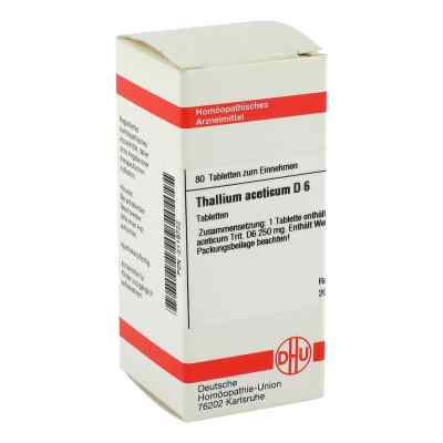 Thallium Acet. D6 Tabletten bei apo-discounter.de bestellen