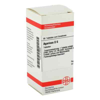 Agaricus D6 Tabletten bei apo-discounter.de bestellen