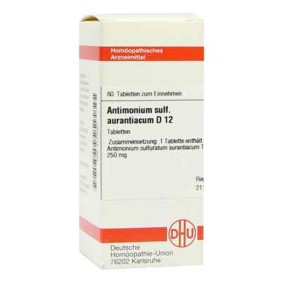 Antimonium Sulf. Aurant. D12 Tabletten bei apo-discounter.de bestellen