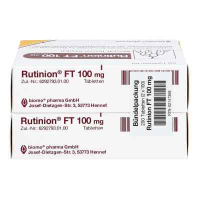 Rutinion FT 100mg bei apo-discounter.de bestellen