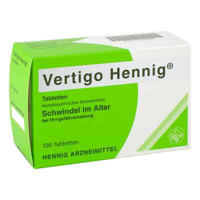 Vertigo Hennig Tabletten bei apo-discounter.de bestellen