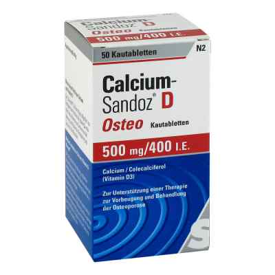 Calcium-Sandoz D Osteo 500mg/400 I.E. bei apo-discounter.de bestellen