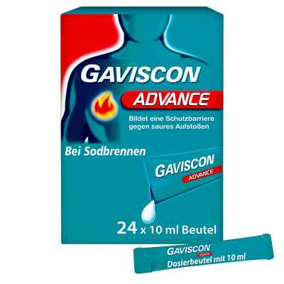 Gaviscon Advance Pfefferminz 1000mg/200mg Dosierbeutel bei apo-discounter.de bestellen