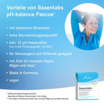 Basentabs pH Balance Pascoe Tabletten bei apo-discounter.de bestellen