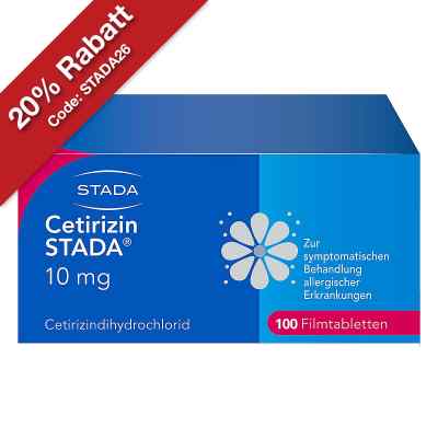 Cetirizin STADA 10mg Filmtabletten bei Allergien
