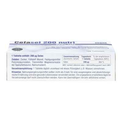 Cefasel 200 nutri Selen Tabs Tabletten bei apo-discounter.de bestellen