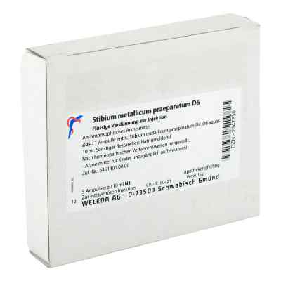Stibium Met. Praeparatum D6 Ampullen bei apo-discounter.de bestellen