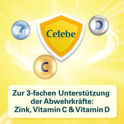 Cetebe Abwehr plus Vitamin C+vitamin D3+zink Kapsel (n) bei apo-discounter.de bestellen