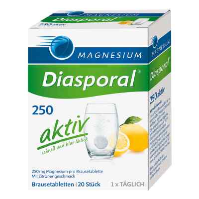 Magnesium Diasporal 250 aktiv Brausetabletten bei apo-discounter.de bestellen