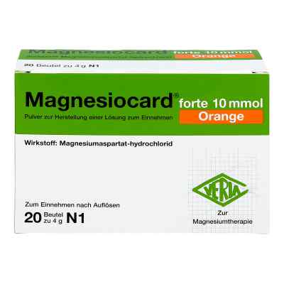 Magnesiocard forte 10 mmol Orange Pulver bei apo-discounter.de bestellen
