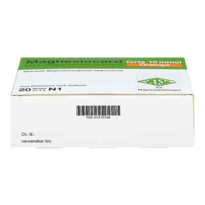 Magnesiocard forte 10 mmol Orange Pulver bei apo-discounter.de bestellen