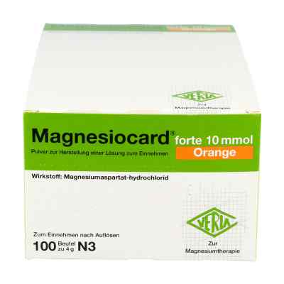 Magnesiocard forte 10 mmol Orange Pulver bei apo-discounter.de bestellen