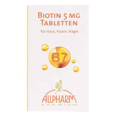 Biotin 5 mg N Tabletten bei apo-discounter.de bestellen