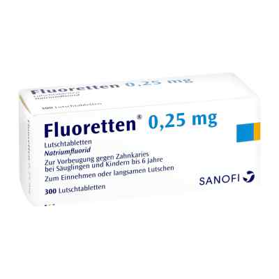 Fluoretten 0,25mg bei apo-discounter.de bestellen