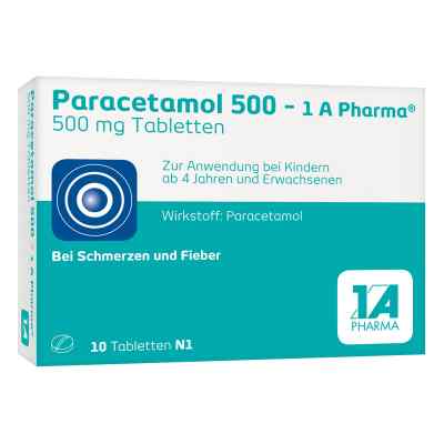 Paracetamol 500-1A Pharma bei apo-discounter.de bestellen
