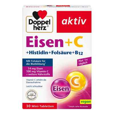 Doppelherz Eisen+vit.c+l-histidin Tabletten bei apo-discounter.de bestellen
