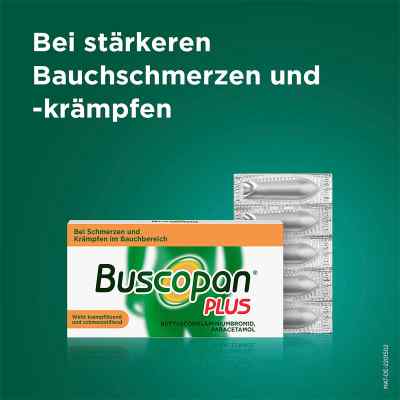 Buscopan PLUS Zäpfchen mit Paracetamol, bei Bauchschmerzen bei apo-discounter.de bestellen