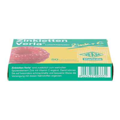 Zink Verla 5 mg Lutschtabletten Himbeere bei apo-discounter.de bestellen
