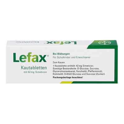 Lefax Kautabletten bei apo-discounter.de bestellen