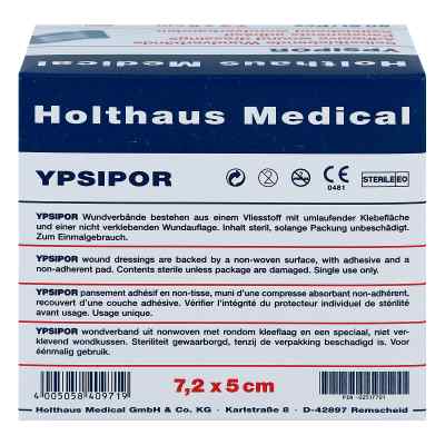 Wundverband Ypsipor steril 5x7,2 cm bei apo-discounter.de bestellen