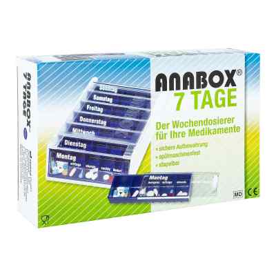 Anabox 7 Tage Wochendosierer blau bei apo-discounter.de bestellen