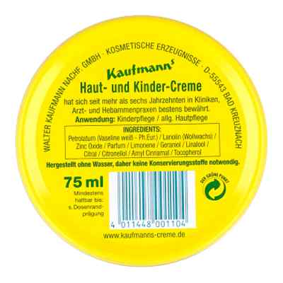 Kaufmanns Haut und Kindercreme bei apo-discounter.de bestellen