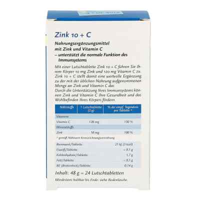 Zink 10 + C Lutschtabletten bei apo-discounter.de bestellen