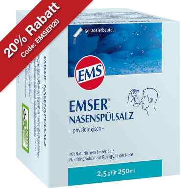 Emser Nasenspülsalz physiologisch Beutel