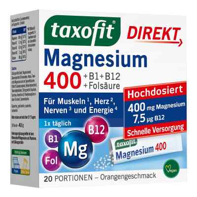 Taxofit Magnesium 400+b1+b6+b12+folsäure 800 Granulat bei apo-discounter.de bestellen