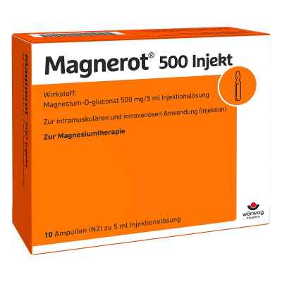Magnerot 500 Injekt Ampullen bei apo-discounter.de bestellen