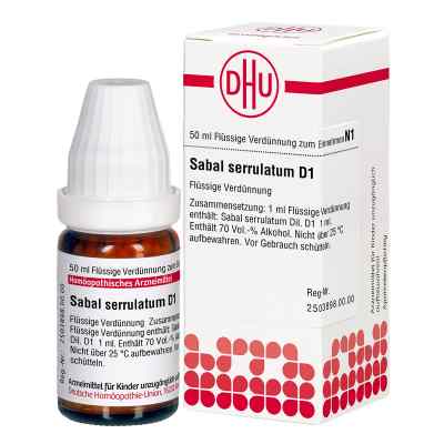Sabal Serrul. D1 Dilution bei apo-discounter.de bestellen