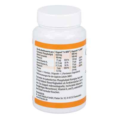 Curcumin K2 Doktor Jacob's Kapseln bei apo-discounter.de bestellen