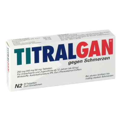 TITRALGAN gegen Schmerzen bei apo-discounter.de bestellen