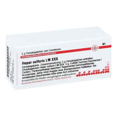 Lm Hepar Sulfuris Xxx Globuli bei apo-discounter.de bestellen
