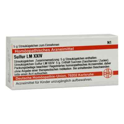 Lm Sulfur Xxiv Globuli bei apo-discounter.de bestellen