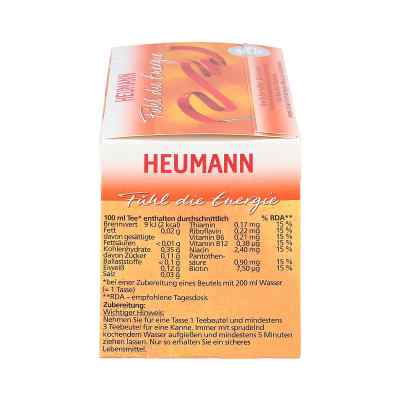 Heumann Fühl die Energie Tee Filterbeutel bei apo-discounter.de bestellen