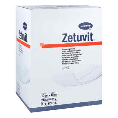 Zetuvit Saugkompresse steril 10x10 cm bei apo-discounter.de bestellen