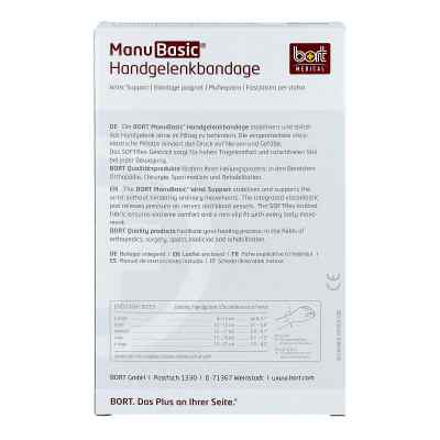 Bort Manubasic Bandage rechts x-large schwarz bei apo-discounter.de bestellen